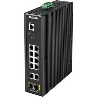 D-LINK 12 Port L2 Industrial Smart Managed Switch with 10 x 1GBaseT(X)