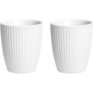 Pillivuyt Plissé Termokrus 8 cl 2-pak Hvid