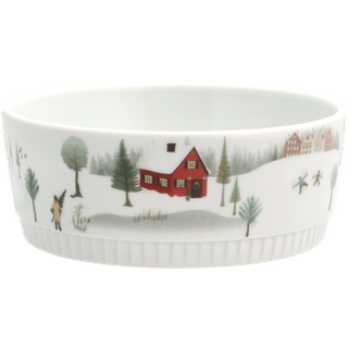 Vinter Toulouse Skål lige kant fra Pillivuyt - Hvid farve - Ovnfast porcelæn