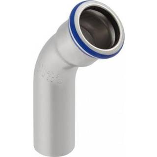 Geberit Mapress bøjning rustfri 45° 18 mm med nippel