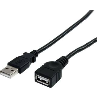 STARTECH 3 m Black USB 2.0 Extension Cable A to A - M/F