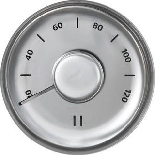 Saunatermometer, rund - Rustfri Stål