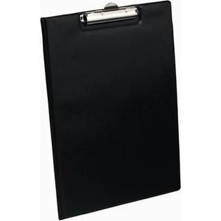 Bantex Clipboard | A4 | Med omslag | Sort