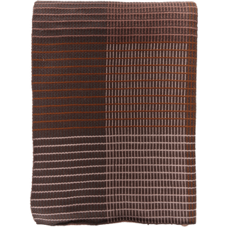 Interlace Plaid 130 x 170 cm Maroon