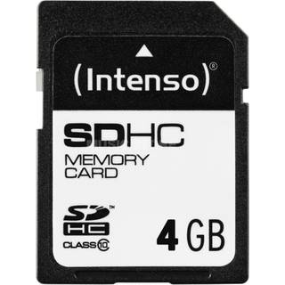 Intenso® 4GB SD Hukommelseskort Class 10