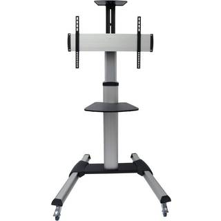 Deltaco Office Display Cart Adjustable with crank 50 kg 70" 200 x 200 mm