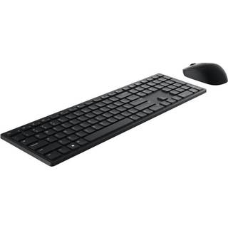 Dell Pro Wireless Keyboard and Mouse / 580-AJRC (US International) - Tastatur & Mus sæt - Universal - Sort