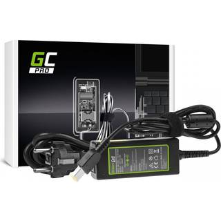 Green Cell AD64P PRO Charger AC Adapter til Lenovo 45W (Firkantet, Slim)