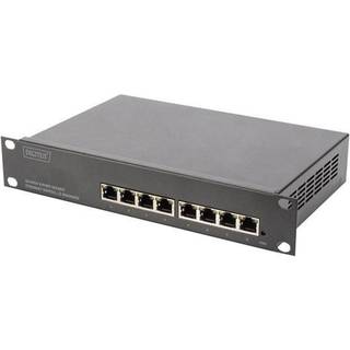 DIGITUS DN-80117 - switch - 8 ports - Managed - rack-mountable