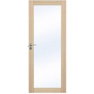 Massiv Swedoor, Unique GW01L, Hvidpigmenteret eg, Advance-line, 72,5 X 194 - M8X20