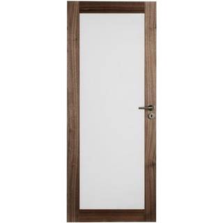 Fransk dør fra Swedoor, Unique GW01L, Valnød, Advance-line, 72,5 X 204 - M8X21