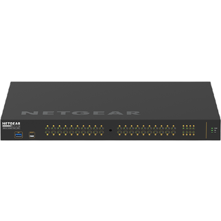 Netgear Gsm4248px-100eus Netværksswitch Administreret L2/l3/l4 Gigabit Ethernet (10/100/1000) Strøm Over Ethernet (poe) Sort