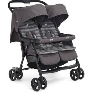 Joie Aire Twin Søskende- & Tvillingevogn, Dark Pewter