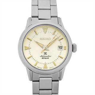 Seiko Prospex 1959 Alpinist Automatic Cream Dial Stainless Steel Bracelet Men's Watch SPB241J1