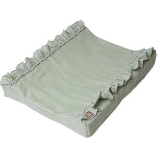 NG Baby Skifteunderlag med flæse Sage Green One Size      Unisex