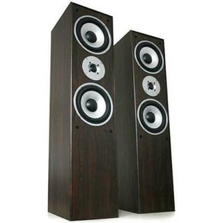 HiFi Gulvhøjttalersæt (Valnød, 350W)