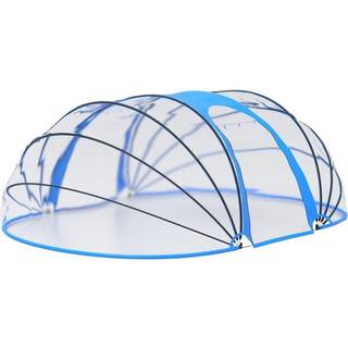 poolkuppel 530x410x210 cm oval