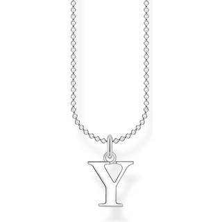Thomas Sabo Halskette - Buchstabe Y - KE2034-001-21-L45V - silber