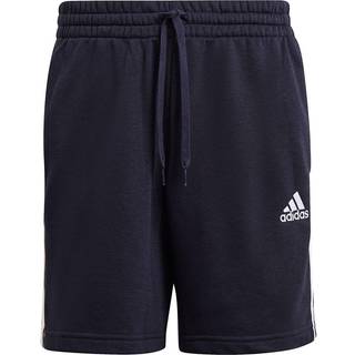 Essentials French Terry 3-Stripes shorts - Legend Ink / White