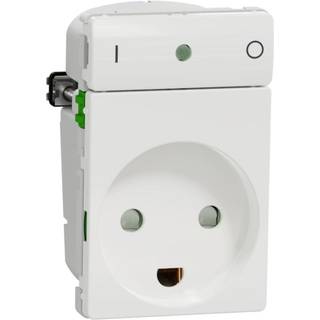 LK FUGA® Wiser trådløs stikkontakt hvid 545D6115