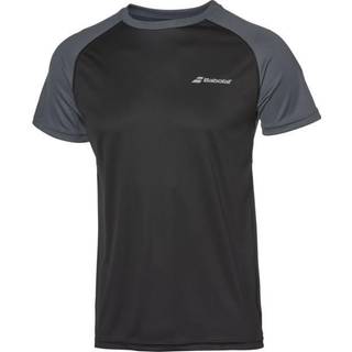 Babolat Play Crew Neck T-shirt Sort