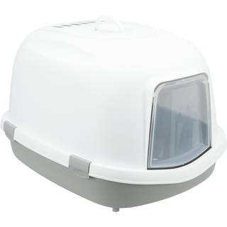 Trixie Primo XXL Top cat litter tray with hood 56 × 47 × 71 cm grey/white