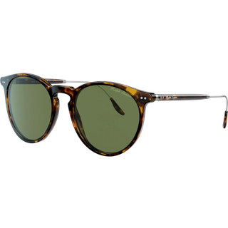 Ralph Lauren Mand RL8181P 52494E Solbriller Acetat Skildpadde Grøn Pantos Normal