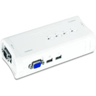 TRENDnet 4-Port USB KVM Switch Kit