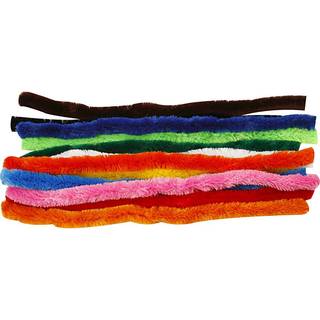 Ekstra Tykkede Chenille Piberensere - 45 cm, 60 stk.