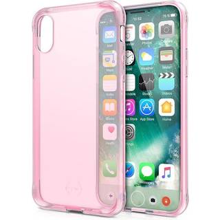 ITSKINS Gel Cover iPhone X/Xs Gennemsigtigt lys pink