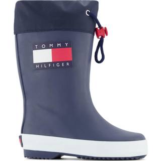 Toggle Drawstring Rain Boots
