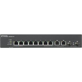 Zyxel GS2220-10-EU0101F netværksswitch Administreret L2 Gigabit Ethernet (10/100/1000) Sort