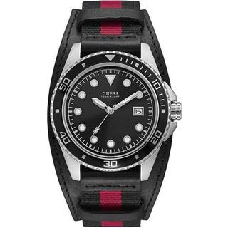 Guess W1051G1 Sort/Læder Ø44 mm