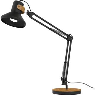 Unilux Baya Bamboo bordlampe, Sort