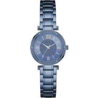 Guess W0767L4 Park Ave Blå/Stål Ø30 mm
