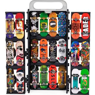 Tech Deck Play og Display Transformering Rampe S?t og b?retaske med eksklusivt gribebr?t b?rneleget?j fra 6 ?r og opefter