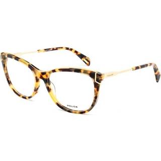 Police VPLA90 TOURNEE 2 0777 55 Briller Kvinder Tortoiseshell - Brown Tortoise - 55mm