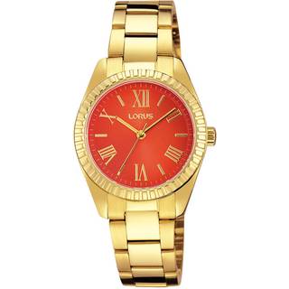 Lorus Dress Orange Dial Women's Watch RG232KX9