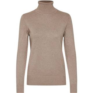 Saint Tropez MilaSZ Rollneck Pullover - Natur - Str L - Damer