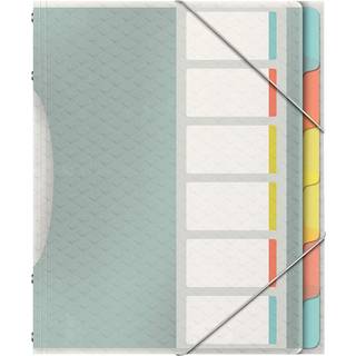 Esselte Colour'Breeze sorteringsmappe med 6 faner