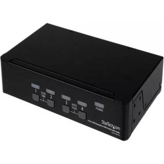 STARTECH 4 Port USB DisplayPort KVM Switch with Audio
