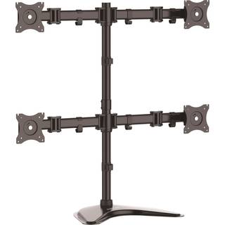 StarTech.com Quad Monitor Stand - Steel - For VESA Mount Monitors up to 27in