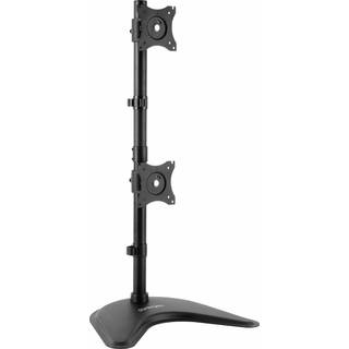 StarTech.com Vertical Dual Monitor Stand - Steel - For Monitors up to 27in