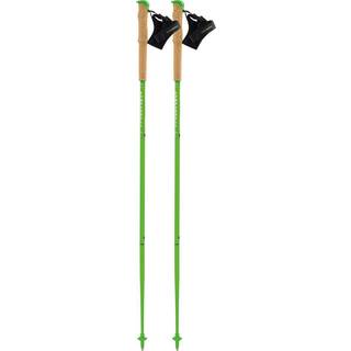 Komperdell Carbon FXP Team Green Foldable Trailrunnig-stokke størrelse 125 cm farve green