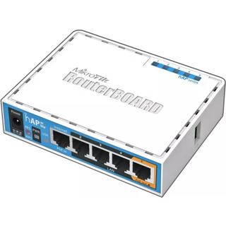 Mikrotik HAP ac lite 500 Mbit/s Hvid Strøm over Ethernet (PoE)
