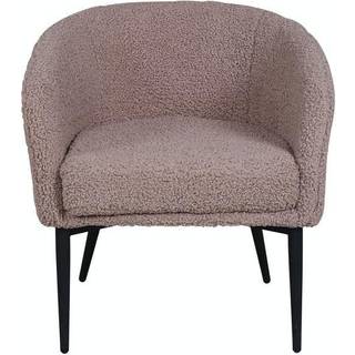 Venture Design Fluffy lænestol Brun/sort