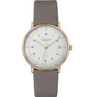 Junghans 27/7108.02 max bill Armbanduhr Kleine Automatic Grau/Goldfarben