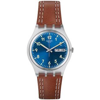 Swatch Windy Dune Case Blue Dial Men's Watch GE709