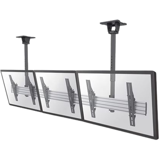 Neomounts by Newstar SELECT Menuboard Ceiling Mount for three 32inch-55inch/65inch Screens Black