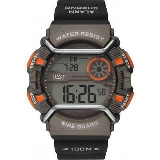 Limit 5897 Digital Black Resin Strap Sports Watch - W77122
